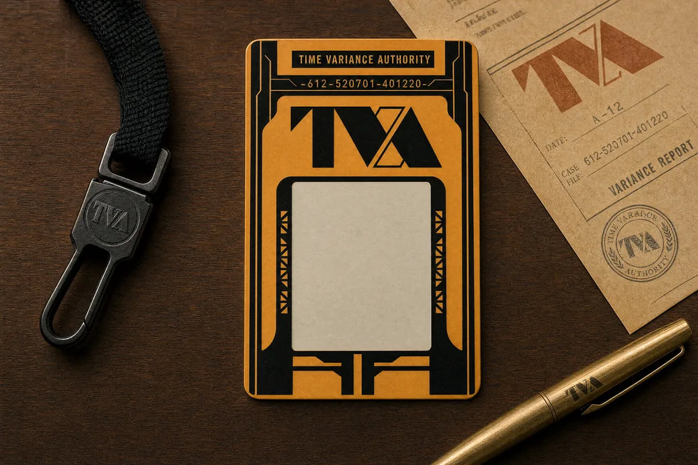 TVA Temporal Calling Card — Tee view 3